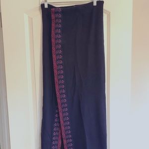 Yohji Yamamoto Wool pencil skirt